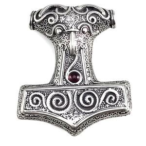 Skane (Scania) Raven Thor Hammer Scania Pendant